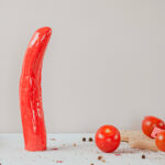 Godemichet concombre Rouge