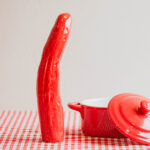 Godemichet concombre Rouge