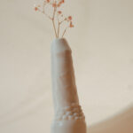 Vase érotique forme Phallique