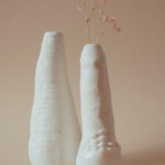 Vase érotique forme Phallique