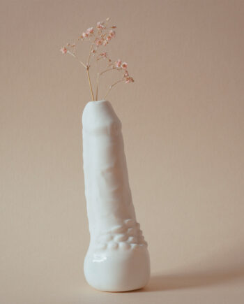 Vase érotique forme Phallique